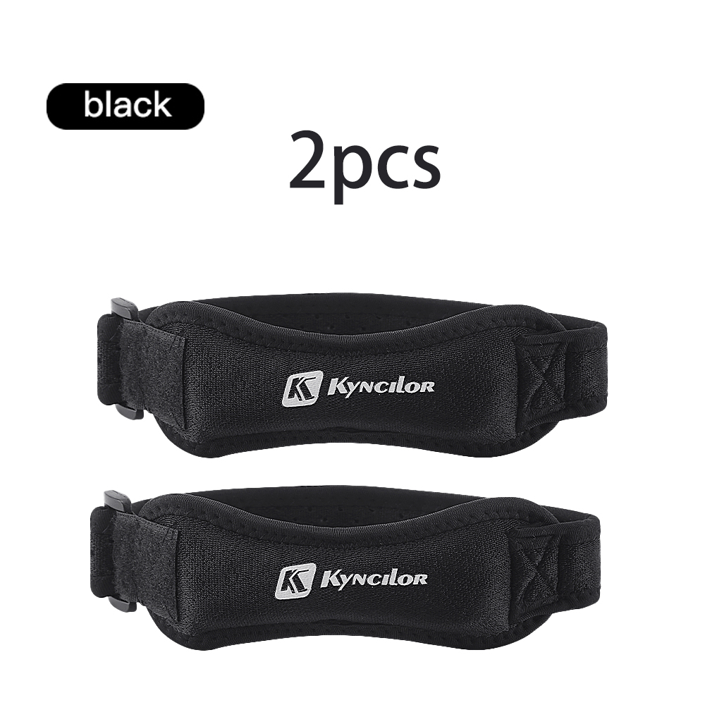 Running Belt - 2個入り調節可能な膝蓋骨サポートストラップ、ランニング、バスケットボール、ハイキング、フィットネス、膝の痛み緩和のための通気性のあるスポーツ膝ブレース