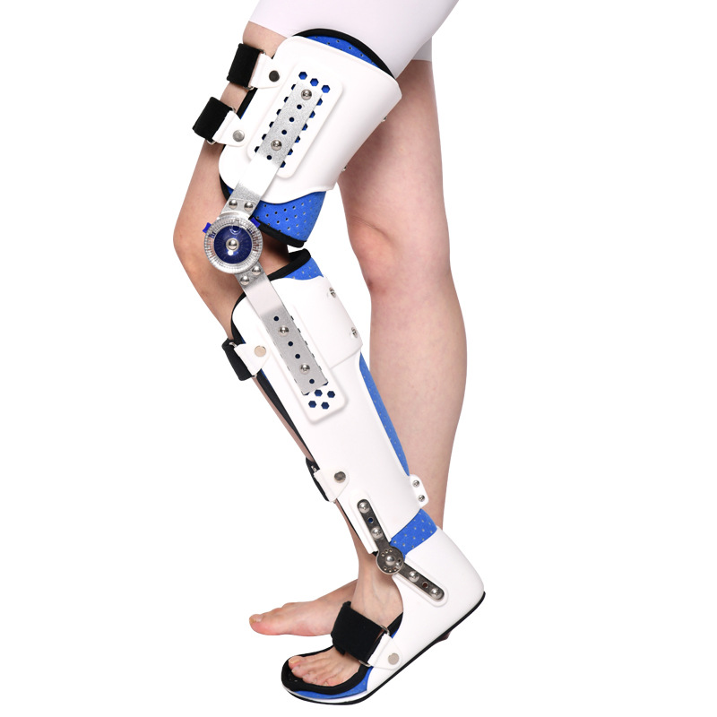Ankle Brace - 調整可能な膝足首足装具（KAFO）膝蓋骨・脛骨・ふくらはぎ骨用足首損傷安定装具