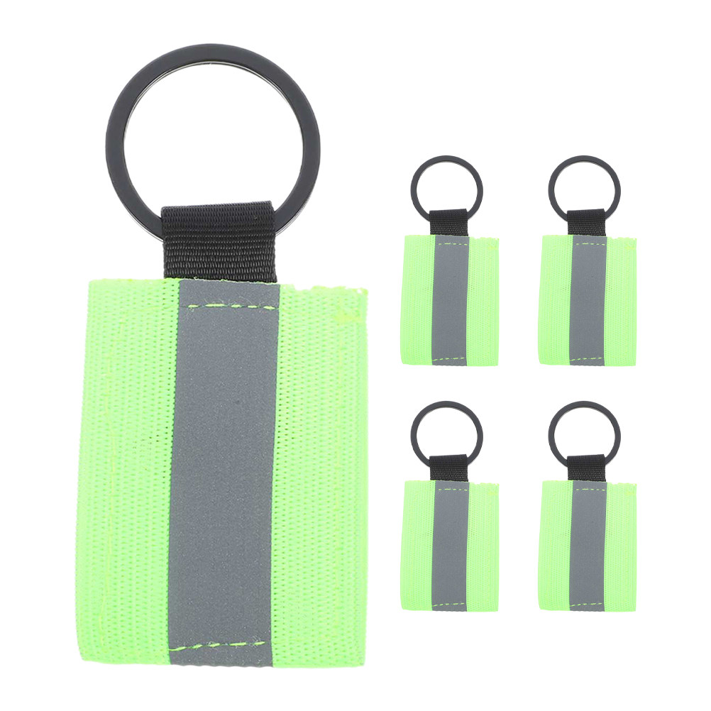 バックパックやジッパー、ランニング用の両面反射素材キーホルダ - Running Visibility Gear のレビューと価格