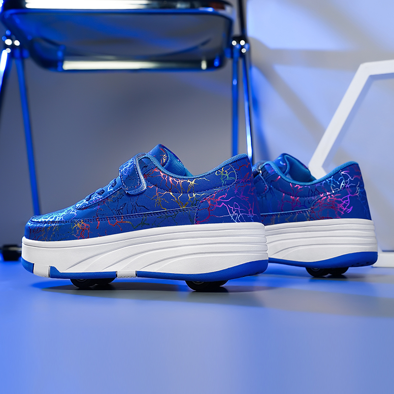 トレンディなローラースケート、耐摩耗性ホイール、安定したサポ - Running Shoes Men のレビューと価格