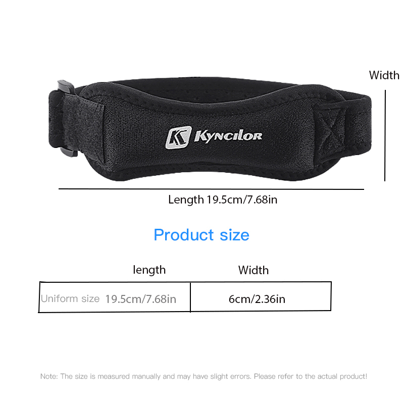 2個入り調節可能な膝蓋骨サポートストラップ、ランニング、バス - Running Belt のレビューと価格
