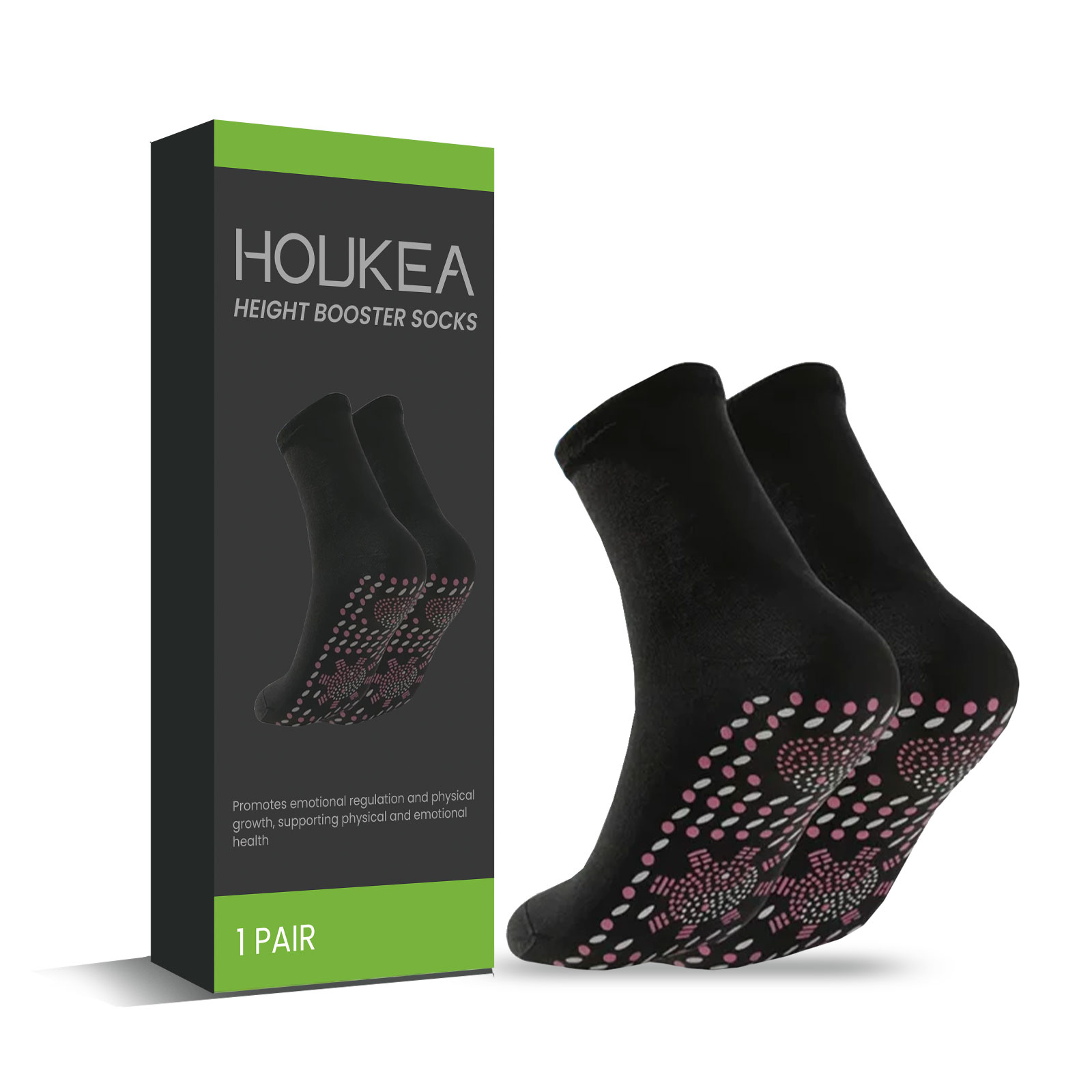 自己発熱機能付きフットソックス。肌触りの良い伸縮性素材で、通 - Sports Socks のレビューと価格
