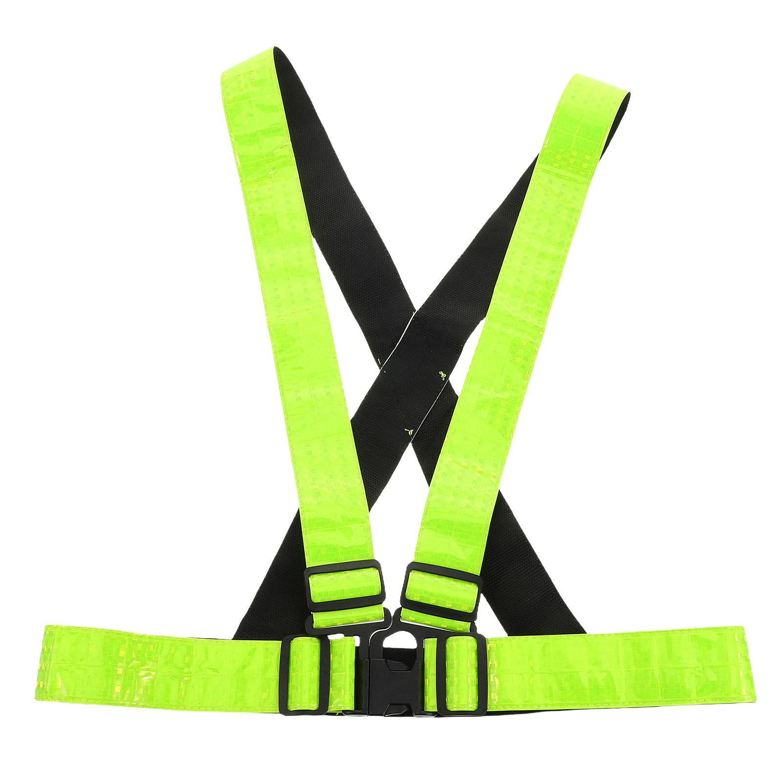 反射素材を使用したベスト。夜間のランニングやサイクリング、ジ - Running Visibility Gear のレビューと価格