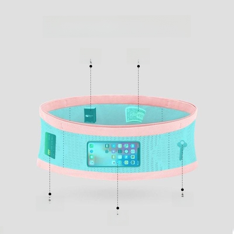 ランニングウエストバッグスポーツフォンポーチ多機能ベルト朝の - Running Belt のレビューと価格