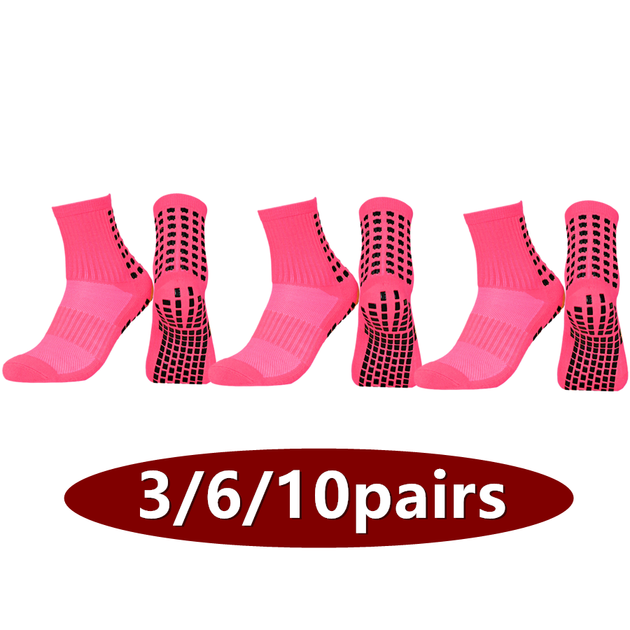 3/6/10 ペア男性女性アンチスリップグリップエクササイズ - Sports Socks のレビューと価格