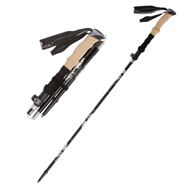 カーボンファイバー5段式超軽量トレッキングポール ウォーキン - Trekking Pole Carbon のレビューと価格