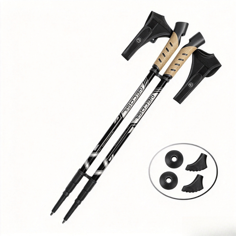 2本セット 伸縮式トレッキングポール アルミニウム合金製 ノ - Trekking Pole Carbon のレビューと価格