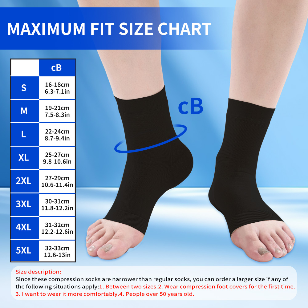 医療用圧迫足首関節固定ブレース1組 スポーツ捻挫・挫傷用 中 - Ankle Brace のレビューと価格