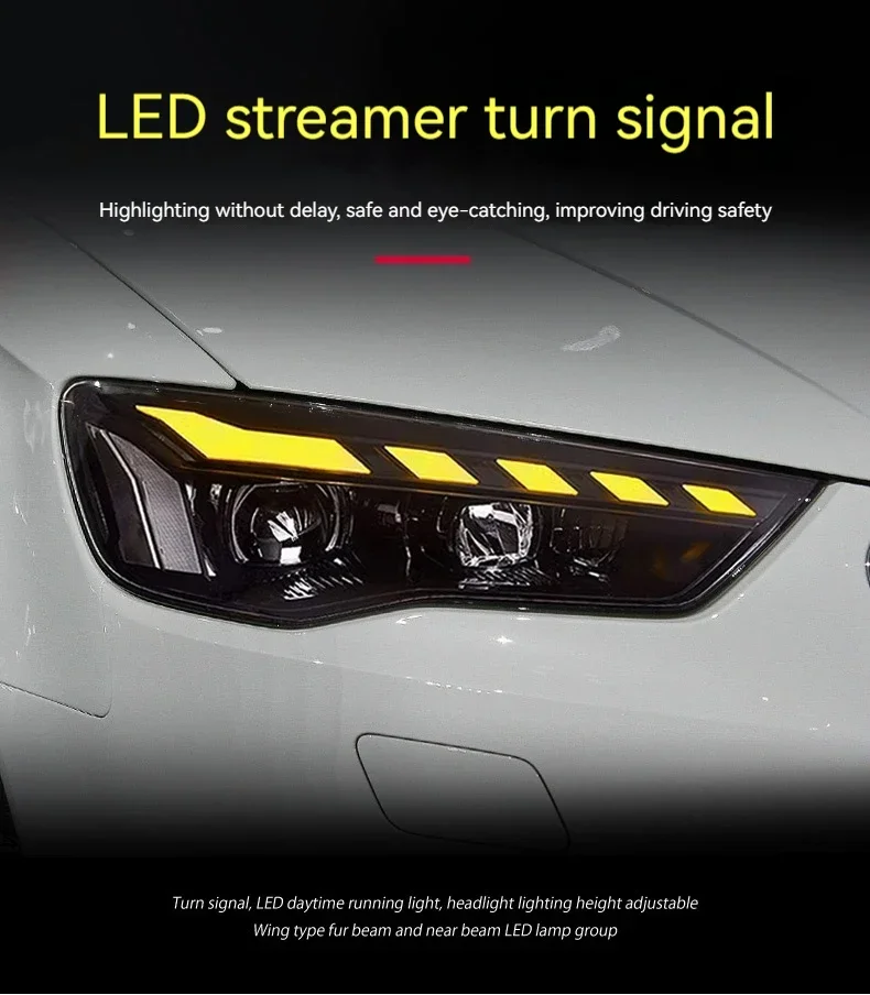 FTカーライト アウディA3ヘッドライト 2013-2020 - Running Headlamp のレビューと価格