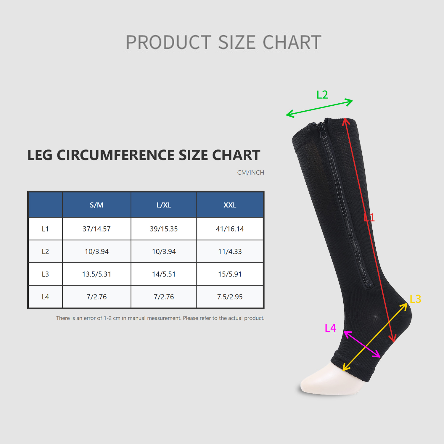 ランニングスポーツ圧縮ソックス無地シンプルな圧力ソックスジッ - Sports Socks のレビューと価格
