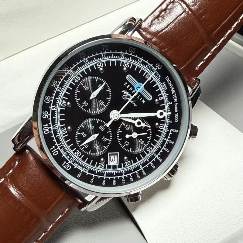 新作、カジュアル、高級感、ゼッペリン、トリプルダイヤル、秒針 - Running Watch のレビューと価格