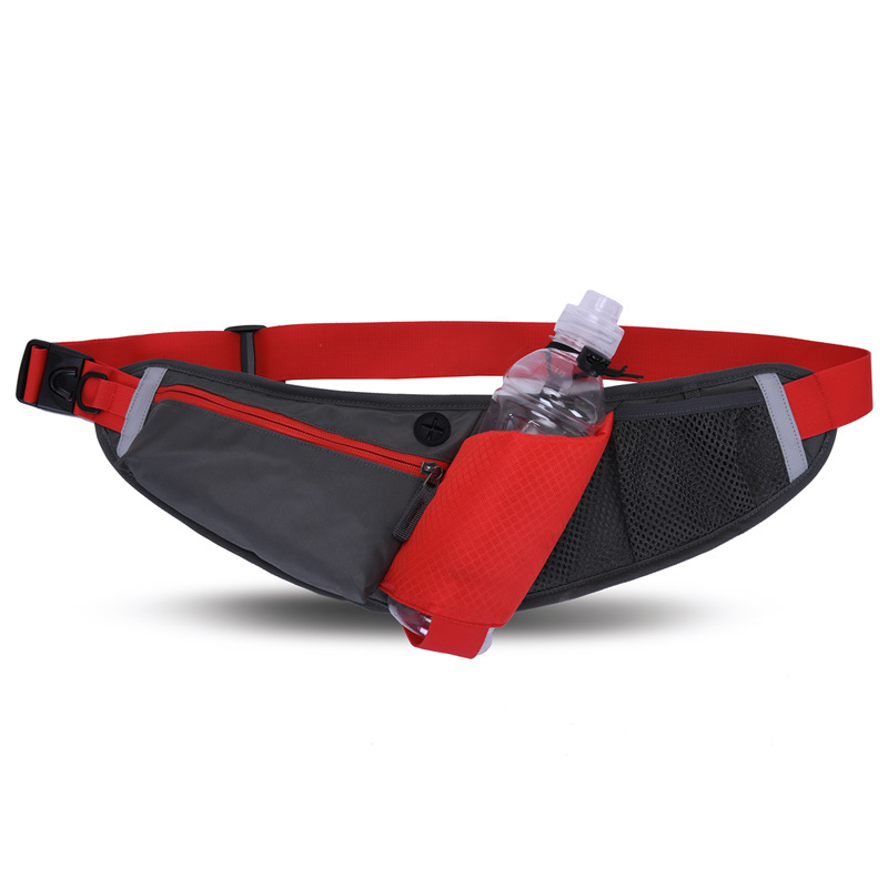 軽量ナイロン素材を使用した多機能ウォーターボトルチェストバッ - Running Belt のレビューと価格