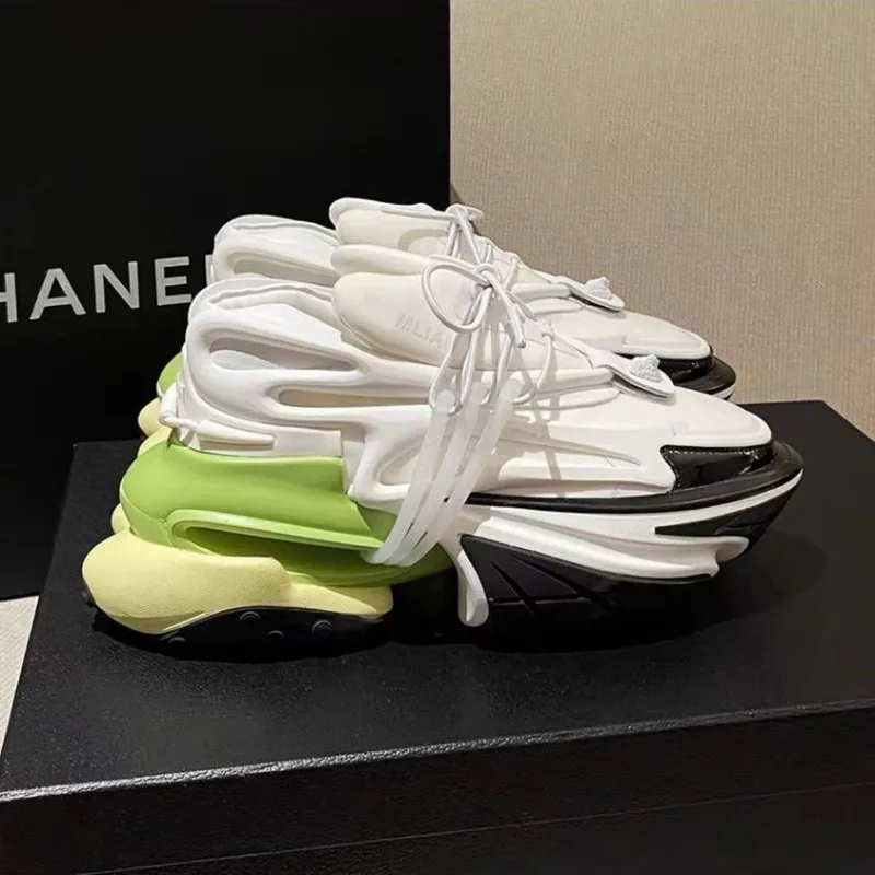 ユニセックス 2026 ランニングシューズ 通気性 厚底 ス - Running Shoes Women のレビューと価格