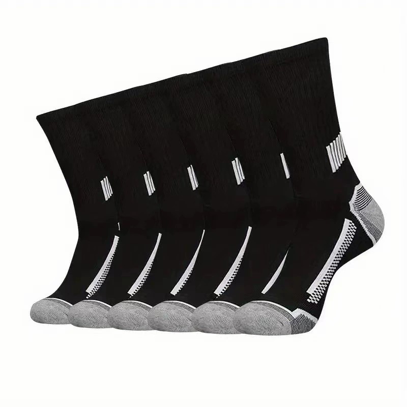6/12 ペアメンズミッドチューブスポーツソックス快適な通気 - Sports Socks のレビューと価格
