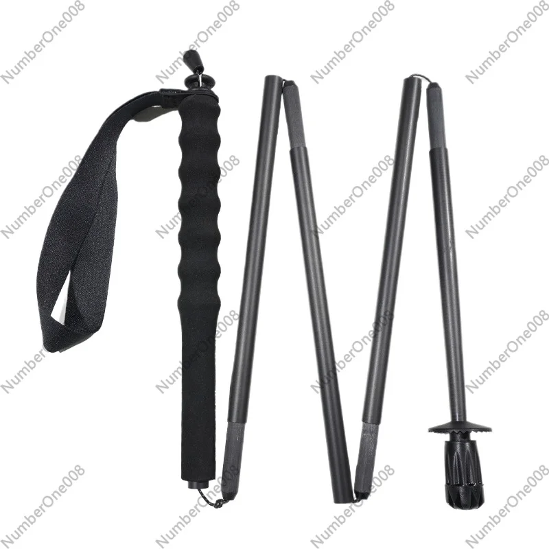 超軽量カーボンファイバー折りたたみ式トレッキングポール、ハイ - Trekking Pole Carbon のレビューと価格