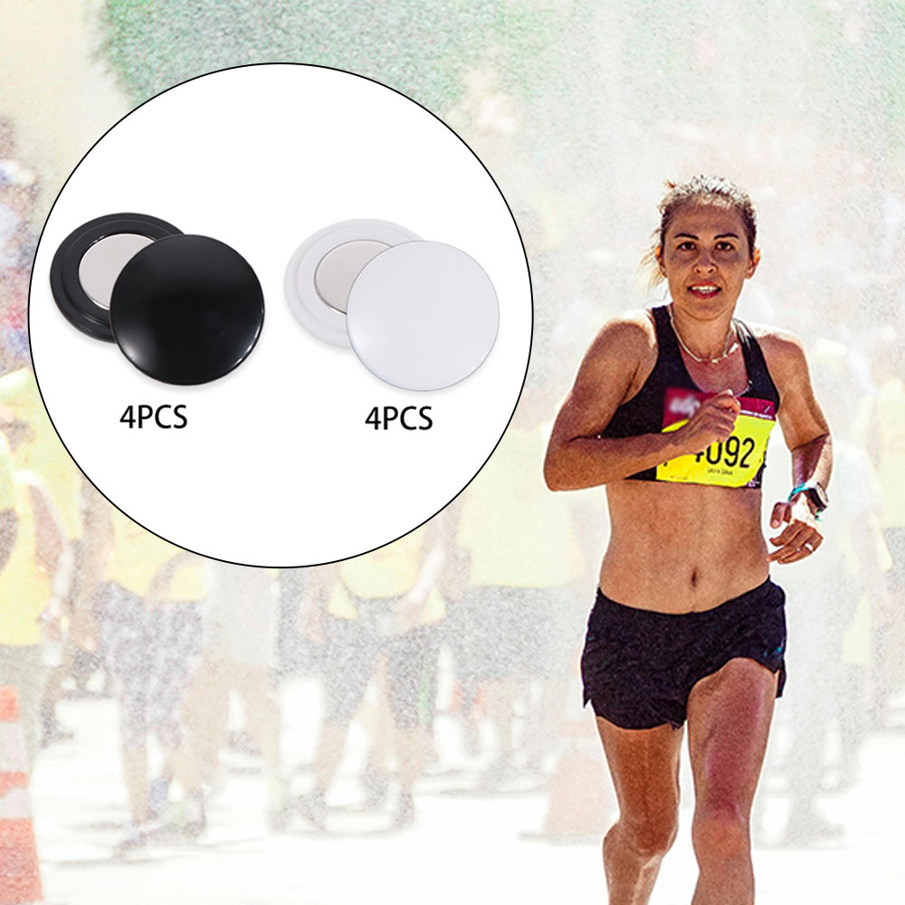 マグネット式レースナンバーホルダーベルト、布製バックル、安全 - Race Bib のレビューと価格