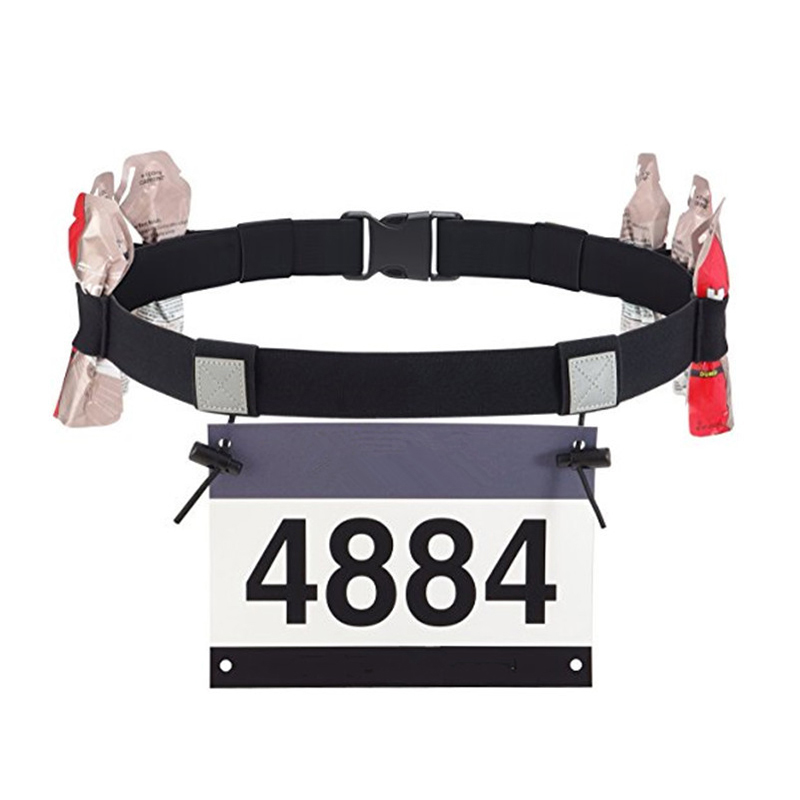 【アウトドアランニング用ナンバーベルトウエストパックビブホル - Race Bib のレビューと価格