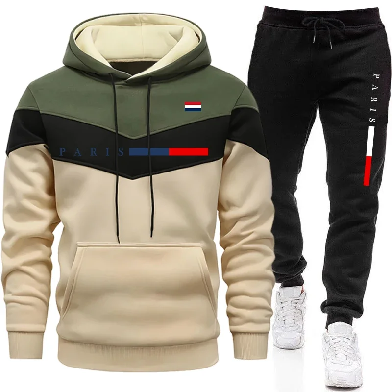 2026年、大人気！メンズセットアップ。フード付きスウェット - Joggers Pants のレビューと価格