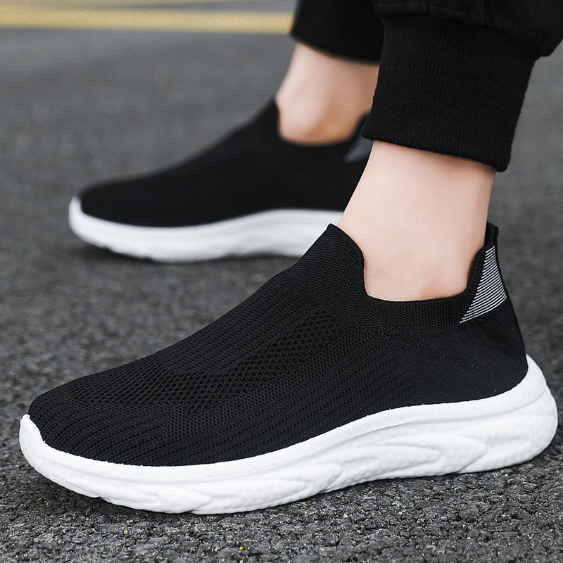 メンズ用、大きめのサイズ、厚底、カジュアル、ワンペダル式、伸 - Running Shoes Men のレビューと価格