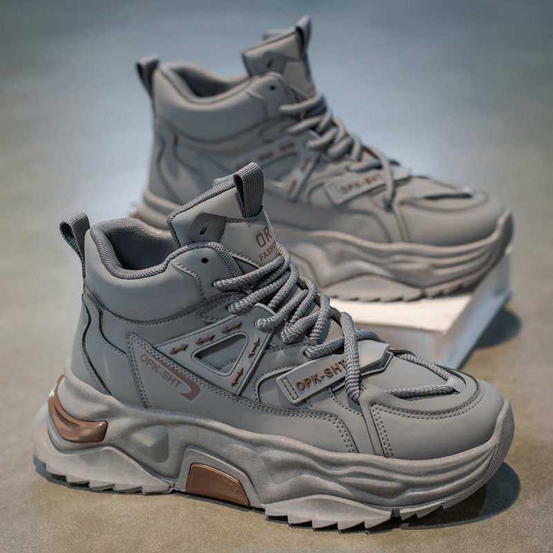ハイカット通気性滑り止めメンズフットウェア2025秋ホットセ - Running Shoes Men のレビューと価格