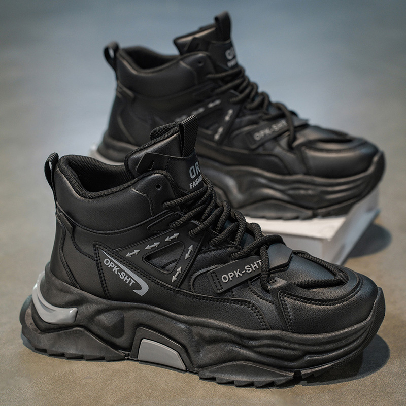 ハイカット通気性滑り止めメンズフットウェア2025秋ホットセ - Running Shoes Men のレビューと価格
