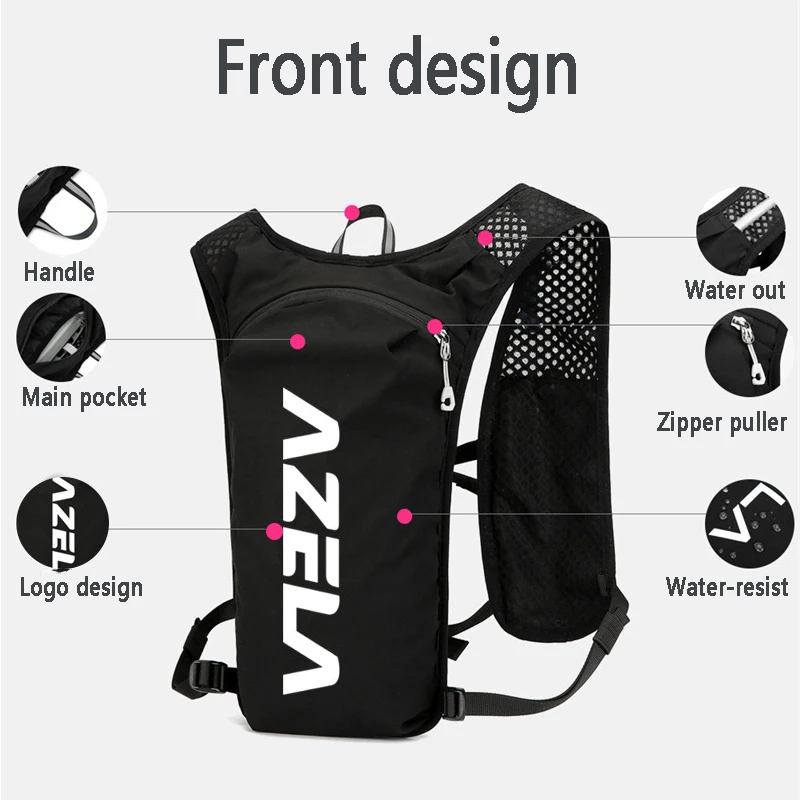 ランニング用ハイドレーションベストバックパック、軽量ジョギン - Hydration Vest のレビューと価格