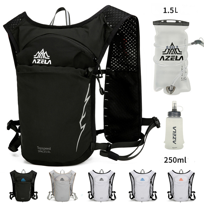 5L 屋外トレイルランニング超軽量バックパック水分補給ジョギ - Hydration Vest のレビューと価格